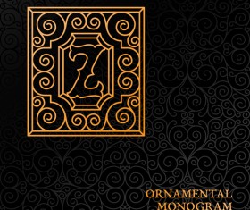 Vintage ornaments pattern luxury design vector 17