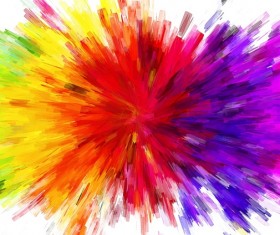 Watercolor Explosive Textures Stock Photo 01