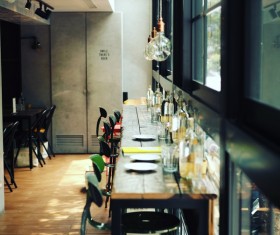 classical bistro Stock Photo