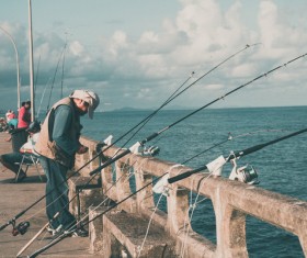 fishing Stock Photo