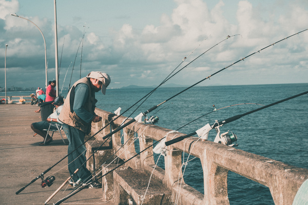fishing Stock Photo
