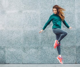 hop girl Stock Photo 02