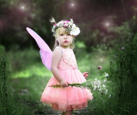 little angel Stock Photo