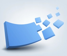 3D fashion design background vector 02