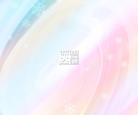 Abstract background with snowflake vectors 01
