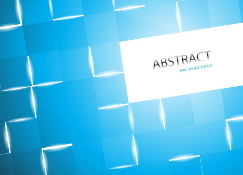 Abstract blue modern background vector