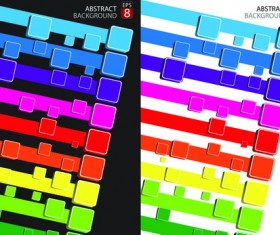 Abstract colored background vector material