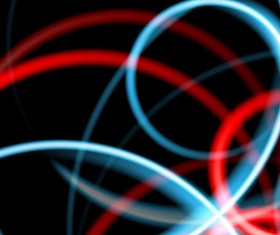 Abstract lines with black background vector