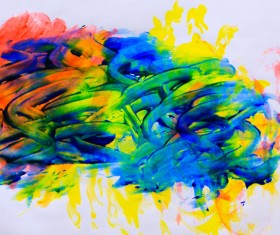 Abstract oil painting Stock Photo 02