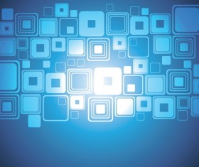 Abstract square background vectors material 04