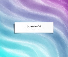 Abstract watercolor hand drawn background vector 02