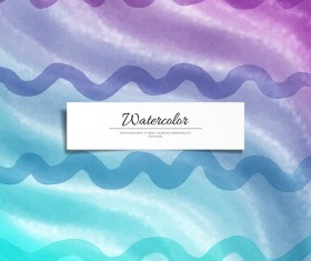 Abstract watercolor hand drawn background vector 06