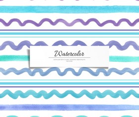 Abstract watercolor hand drawn background vector 07