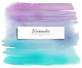 Abstract watercolor hand drawn background vector 08