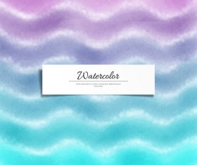 Abstract watercolor hand drawn background vector 10