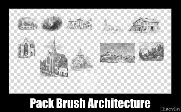 Architecture Photoshop Brushes