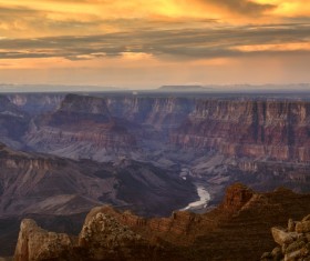 Beautiful American Horseshoe Bay Grand Canyon Stock Photo