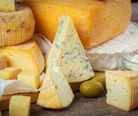 Blue cheese on the table Stock Photo 01