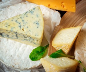 Blue cheese on the table Stock Photo 03