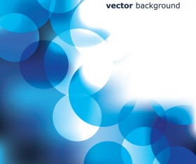 Blue halation with white background vector