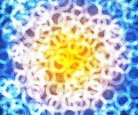 Blurs round with shiny light background vector