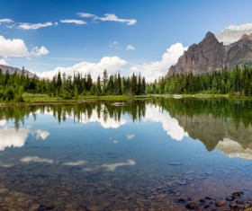 Calm lake Stock Photo