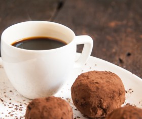 Candy chocolate with coffee Stock Photo 06