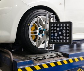 Car tire maintenance Stock Photo 02