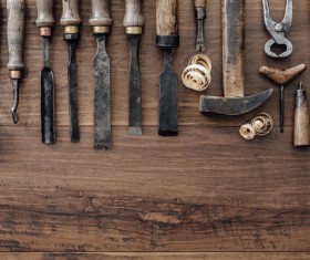 Carpenter professional tools Stock Photo 08
