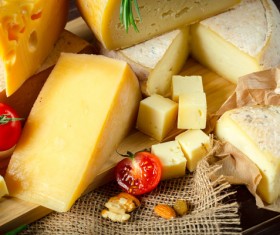 Cheddar on the desktop Stock Photo 01