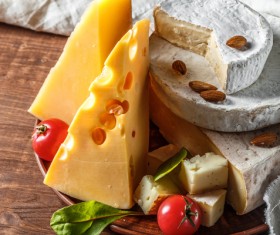 Cheddar on the desktop Stock Photo 04