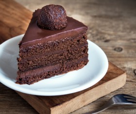 Chocolate Cakes Stock Photo 02