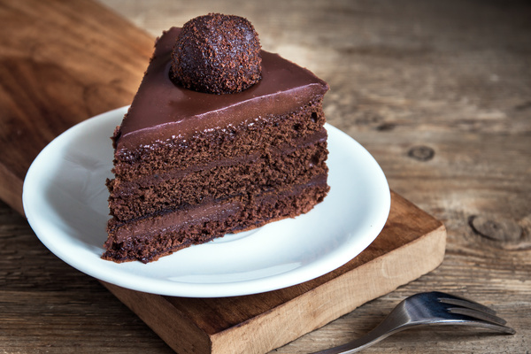 Chocolate Cakes Stock Photo 02