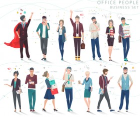 Creative people business design vector 02