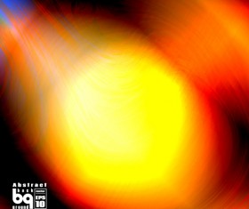 Dazzling colored light blurs background vector 04