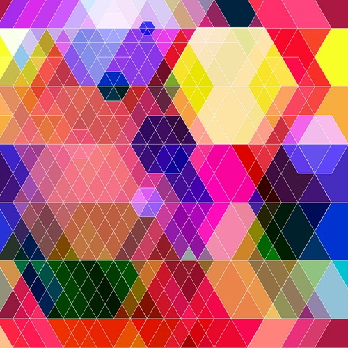 Dense triangle backgrounds vectors 01