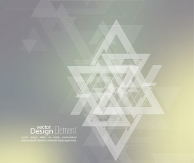Elegant triangle abstract backgrounds vector 02