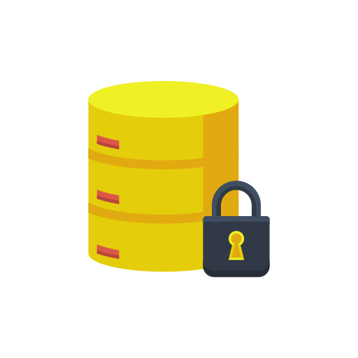 Encrypted Database Icon