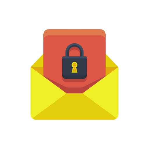 Encrypted Email Icon