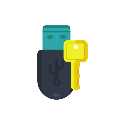 Encrypted Pendrive Icon