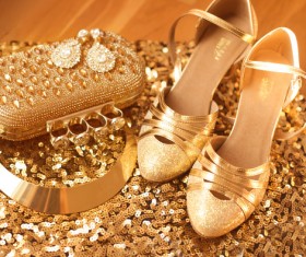 Fashion luxury ladies accessories and shoes Stock Photo 05