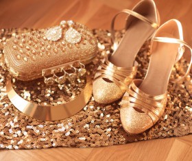 Fashion luxury ladies accessories and shoes Stock Photo 06
