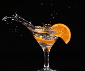 Gibson cocktail Stock Photo