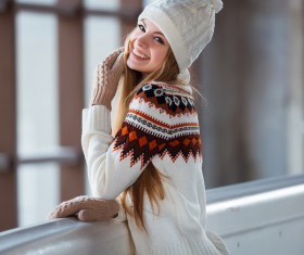 Girl on skating rink Stock Photo 11