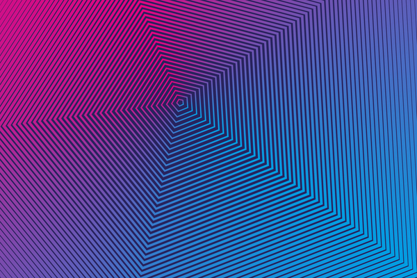 Halftone gradient geometric lines background vector 02