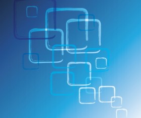 Hand drawn square abstract background vector