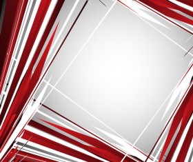 Hand drawn square background vector