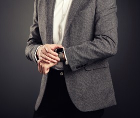 Handsome young man in business suit Stock Photo 01