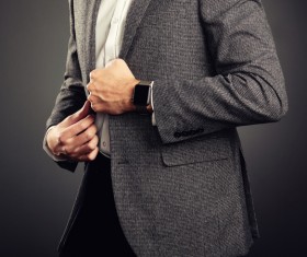 Handsome young man in business suit Stock Photo 02