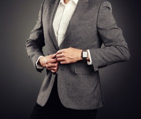 Handsome young man in business suit Stock Photo 04